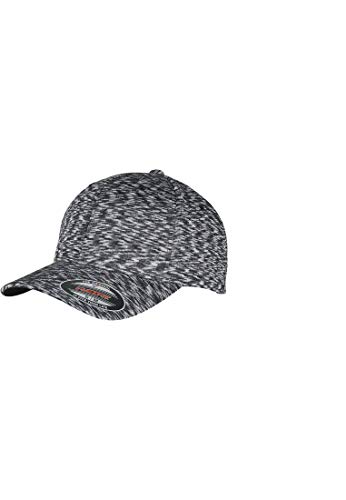 Flexfit Unisex Mütze Stripes Baseball Cap, Darkgrey Melange, L/XL von Flexfit