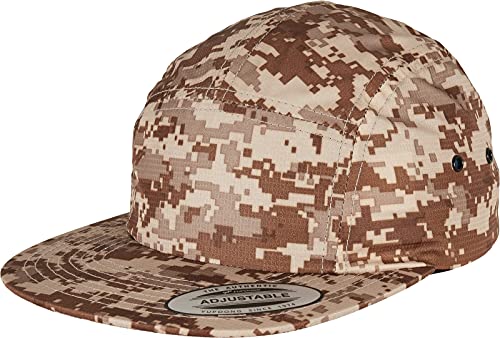 Flexfit Unisex Digital Camo Jockey Cap Baseballkappe, beige, one Size von Flexfit