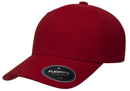 Flexfit Unisex Nu Cap Hut, rot, L/XL von Flexfit