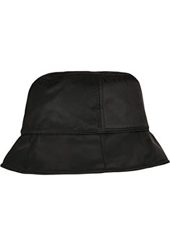 Flexfit Unisex Nylon Sherpa Bucket Hat, Black/Offwhite, one Size von Flexfit