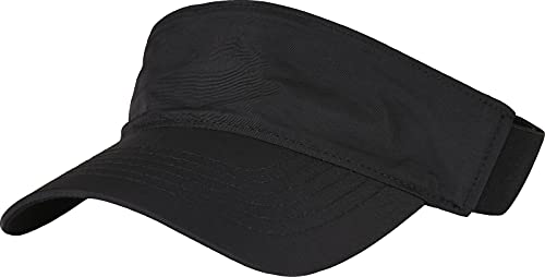 Flexfit Unisex Performance Visor Cap Visier, Black, one Size von Flexfit