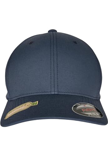 Flexfit Unisex Recycled Polyester Cap Baseballkappe, Navy, L/XL von Flexfit