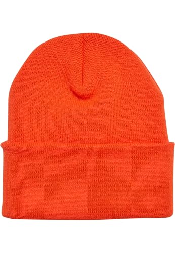 Flexfit Unisex 1535TH-YP Classics Thinsulate Cuffed Beanie-Mütze, Safety orange, one Size von Flexfit