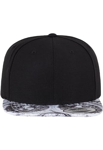 Flexfit Unisex Sun King Snapback Kappe, blk/Wht, Einheitsgröße von Flexfit