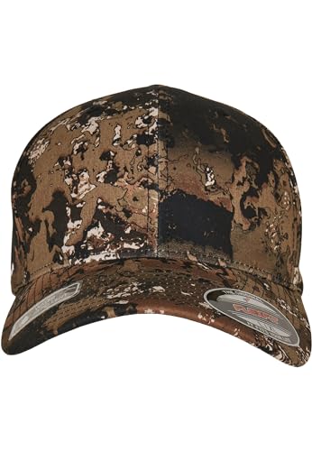 Flexfit Unisex Kappe Veil Camo™ Cap, Farbe wideland, Größe S/M von Flexfit