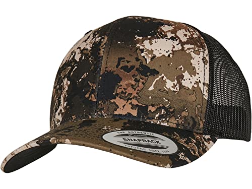 Flexfit Unisex 6606VC-YP Classics Veil Camo Retro Trucker Cap Baseballkappe, wideland, one Size von Flexfit