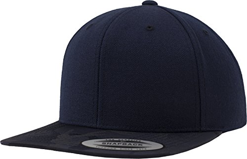 Flexfit Unisex Visor Snapback Kappen, Navy Camo, one Size von Flexfit