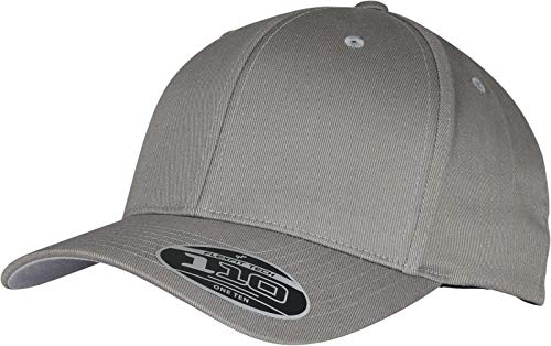 Flexfit Unisex Wooly Combed Adjustable Baseball Cap, Grey, one Size von Flexfit