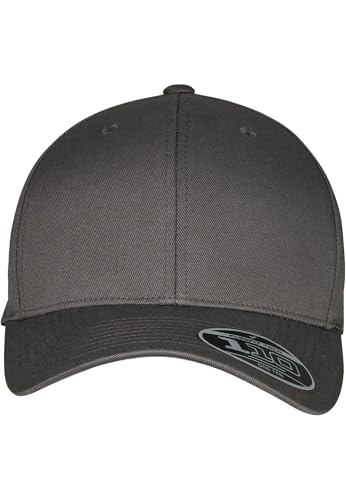 Flexfit Unisex 6277DC-Flexfit Wooly Combed Adjustable Baseballkappe, Darkgrey, one Size von Flexfit