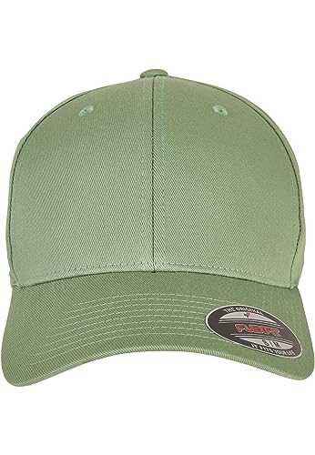 Flexfit Unisex Cap Flexfit Wooly Combed, Unisex Baseballkappe, L/XL, darkleafgreen von Flexfit
