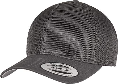 Flexfit Unisex YP Classics 360 OMNIMESH Cap Baseballkappe, Charcoal, one Size von Flexfit