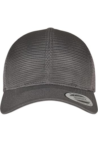 Flexfit Unisex 6360-360° Omnimesh Cap Baseballkappe, Charcoal, one Size von Flexfit