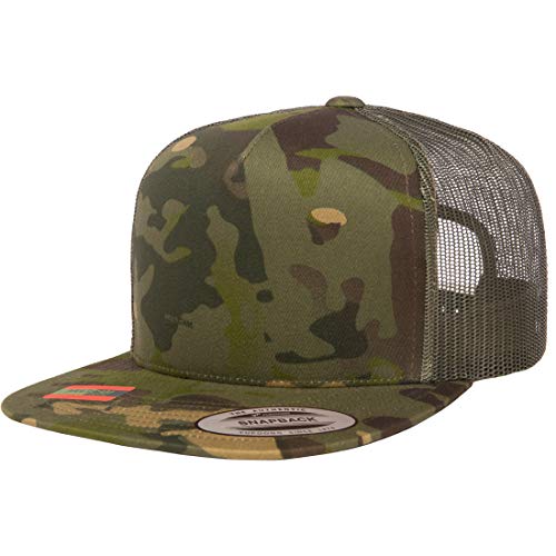 Flexfit Unisex Yp Classics Multicam Trucker-Mütze, Schwarz, Einheitsgröße von Flexfit