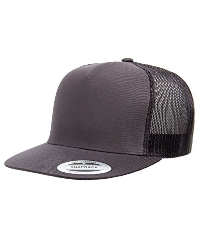 Flexfit Verstellbare Snapback Classic Trucker Hat 6006, anthrazit, Einheitsgröße von Flexfit