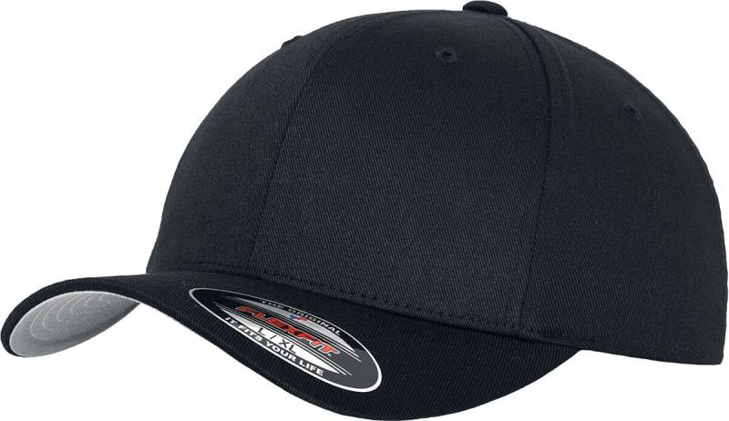 Flexfit Wooly Combed Cap schwarz Flexfit Wooly Combed Cap schwarz von Flexfit