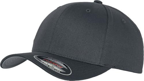 Flexfit Wooly Combed Unisex Cap dunkelgrau XXL von Flexfit