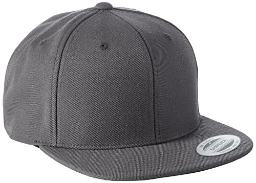 Yupoong Unisex Classic Snapback Cap Kappe, darkgrey, Einheitsgröße von Flexfit