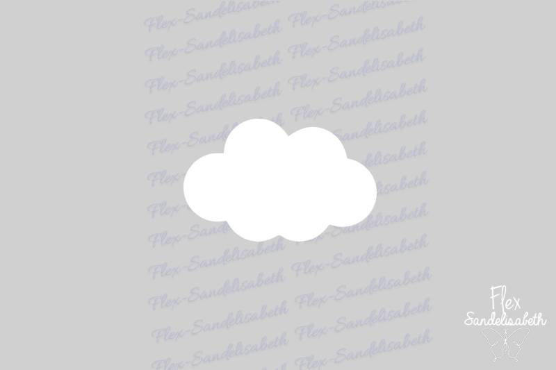 Cloud-Applizierter Flex-Aufbügel-Textiltransfer in Farbe Und Größe Ihrer Wahl Cloud-Applizierter Flex-Aufbügel-Textiltransfer in Farbe Und Größe Ihrer Wahl von Flexsandelisabethpro