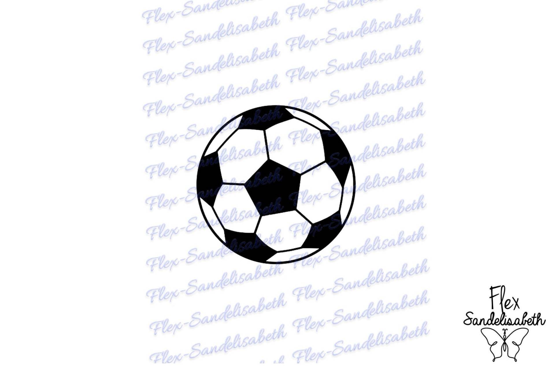 Fußball Flex-Aufbügler-Applikation in Farbe Und Größe Ihrer Wahl Fußball Flex-Aufbügler-Applikation in Farbe Und Größe Ihrer Wahl von Flexsandelisabethpro