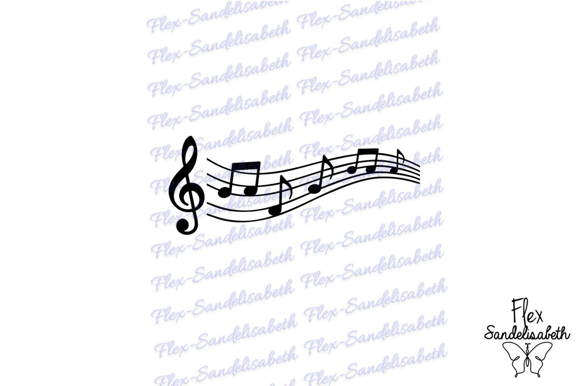 Musiknoten-Auftrag Flex Bügelbild Textiltransfer Farbe Und Größe Ihrer Wahl Musiknoten-Auftrag Flex Bügelbild Textiltransfer Farbe Und Größe Ihrer Wahl von Flexsandelisabethpro