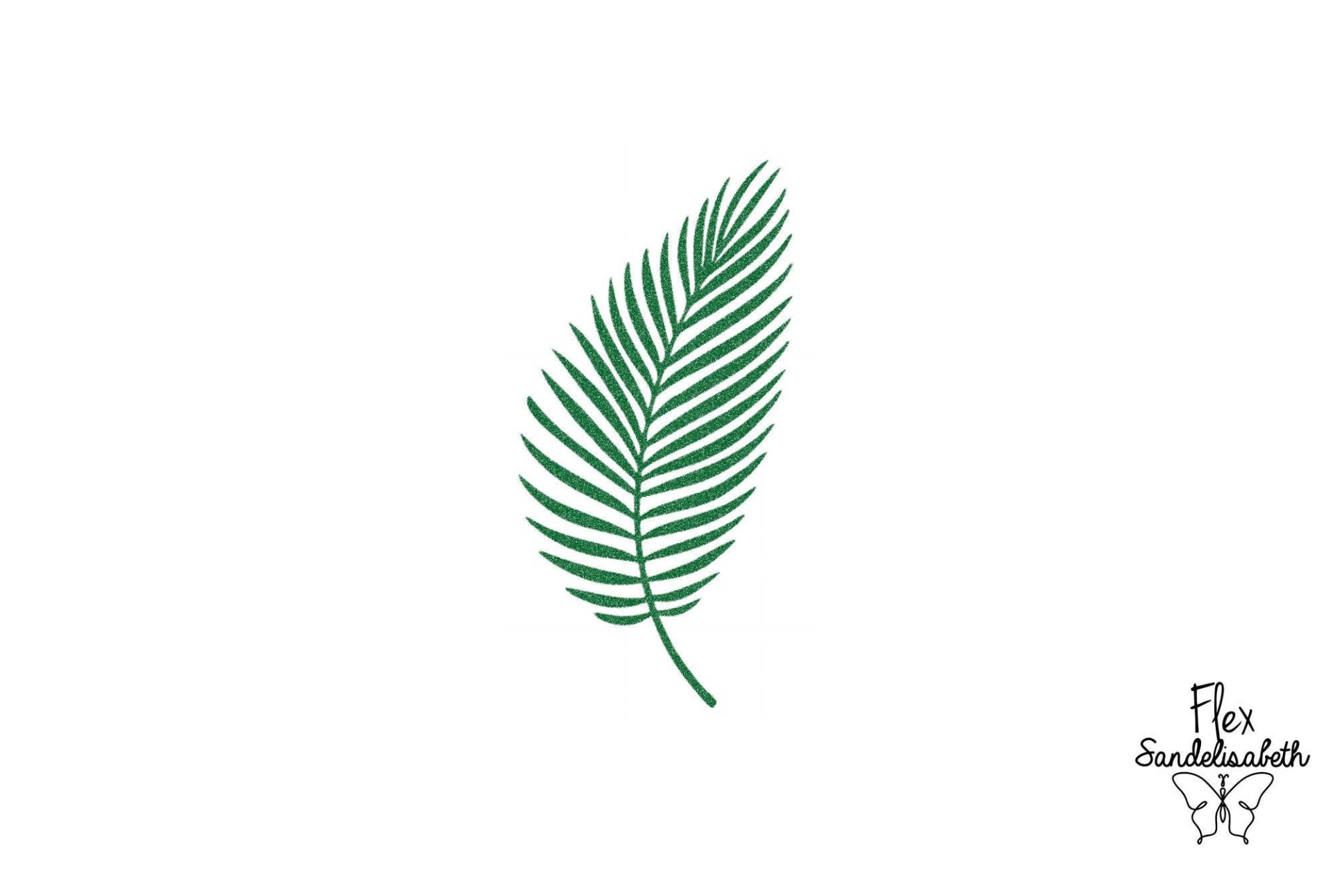 Natürliches Palmblatt-Flex-Aufbügler in Farbe Und Größe Ihrer Wahl von Flexsandelisabethpro