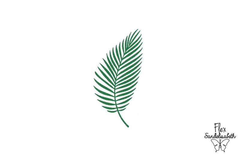 Natürliches Palmblatt-Flex-Aufbügler in Farbe Und Größe Ihrer Wahl von Flexsandelisabethpro