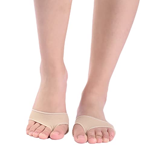 Fußpflege Zehenkappen Metatarsal Sleeves Fußballen Kissen Mittelfuß Pads Zehen SepRutschfestarator Soft-Gel-Fußpolster Geeignet für Mortons Neuromus, Bunion Dämpfung, Kallus Vorfußschmerzen Linderung von Fleymu