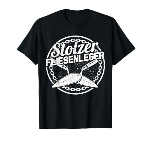 Fliesenleger Geschenke Lustig für Herren Plattenleger T-Shirt von Fliesenleger Tshirt Für Herren Geschenke