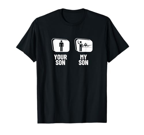 Kabinenpersonal Dein Sohn Mein Sohn Papa Mama Lustiger Flugbegleiter T-Shirt Kabinenpersonal Dein Sohn Mein Sohn Papa Mama Lustiger Flugbegleiter T-Shirt von Flight Attendant Costume For Women And Men
