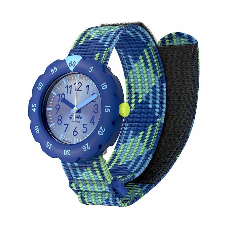 Flik Flak Kinderuhr 2410 FLIK LOOP IT! FPSP074 Kunststoff von Flik Flak