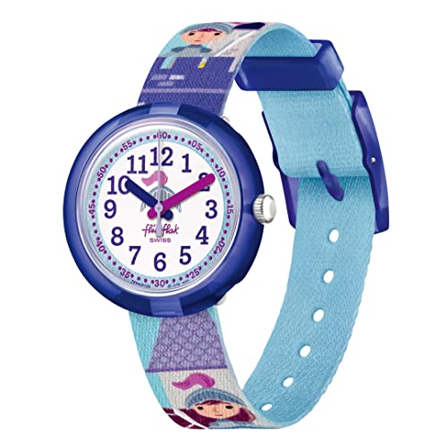 Flik Flak Mädchen Analog Quartz Uhr mit Kunststoff Armband FPNP120 von Flik Flak