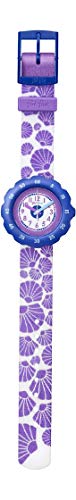 FlikFlak Mädchen Analog Quarz Uhr mit Stoff Armband FPSP016 von Swatch