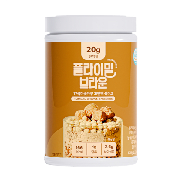 Flimeal - Protein Shake - 630g - Brown17 Grains von Flimeal