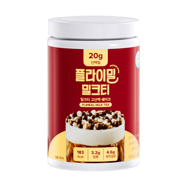 Flimeal - Protein Shake - 630g - Milk Tea von Flimeal