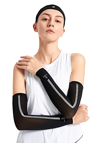 FlipBelt - Kühlende Armlinge - Sleeves für Läufer - Sonnenschutz - Schwarz - M-L FlipBelt - Kühlende Armlinge - Sleeves für Läufer - Sonnenschutz - Schwarz - M-L von FlipBelt