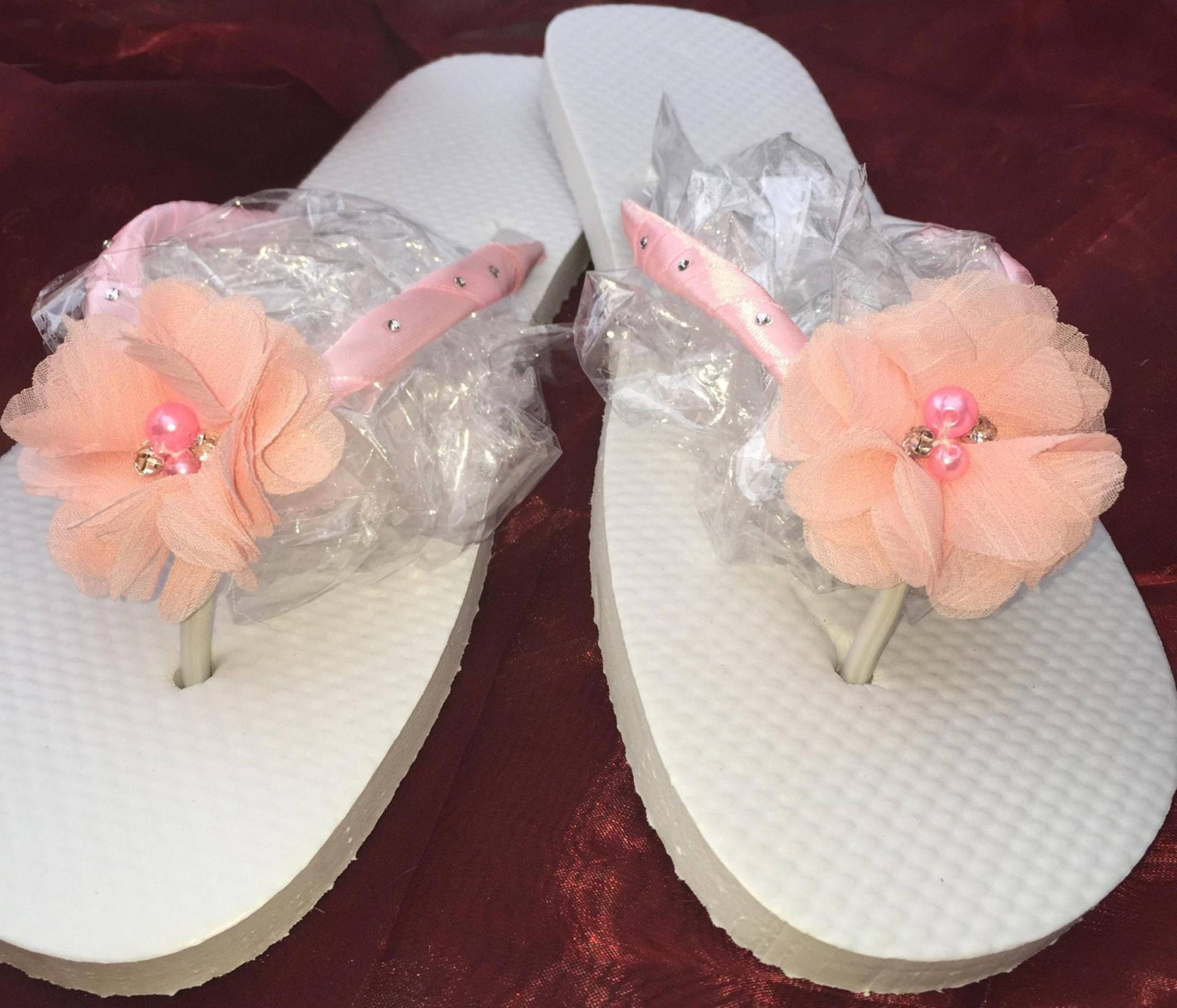 Flip Flops Rosa Mit Blüte, Gr.40/41 Flip Flops Rosa Mit Blüte, Gr.40/41 von FlippiShop