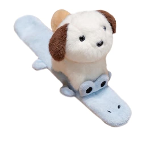 Flkiglm Plüsch Capybara Slap Armband, Capybara Schnapparmband Kinder, Capybara Tier Slap Armbänder Capybara Plüsch Slap Bands Spielzeug, Kuscheltier Snap Armband Geschenke, Plüschtier Klatscharmband von Flkiglm