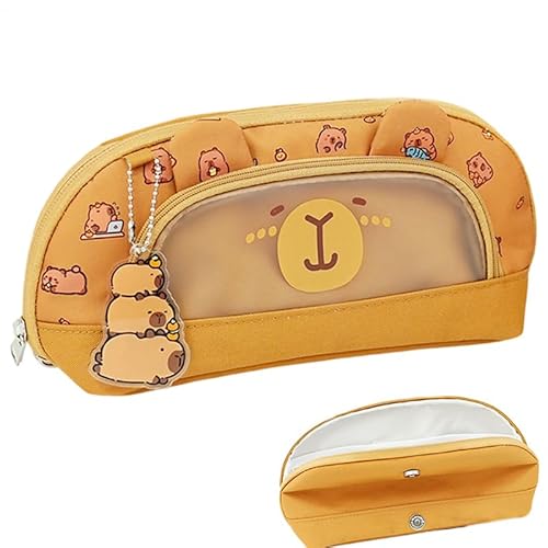 Flkiglm Tierisches Federmäppchen - Federtasche | Großes Fassungsvermögen Niedliches Design Für Mädchen Jugendliche Schule Büro Reise von Flkiglm