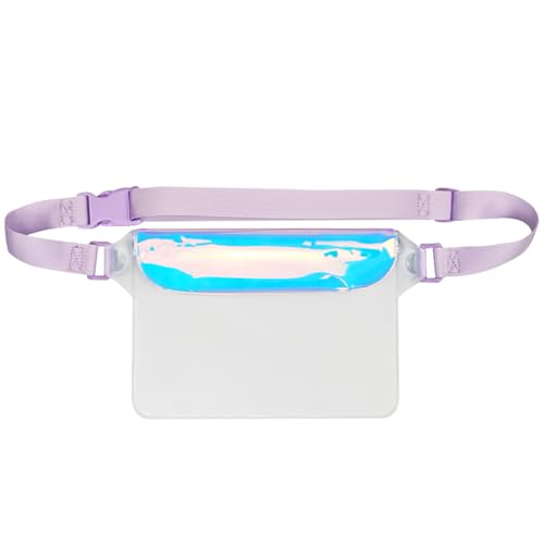 wasserdichte Bauchtaschen Für Damen | wasserdichte Trockentasche,Transparente Reisepasshülle Mit Verstellbarem Trageriemen Für Wassersport Boote von Flkiglm