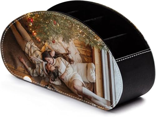 Fllamo Aufbewahrungsbox aus Leder, multifunktional, personalisierbar, Aufbewahrungsbox, Zubehör-Organizer, Visitenkarten, Stifthalter (Einheitsgröße) von Fllamo