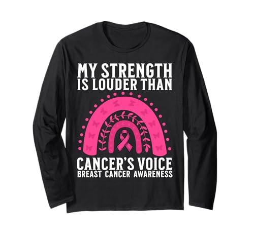 Breast Cancer Shirts for Women Breast Cancer Awareness Gifts Langarmshirt von Flo Design Breast Cancer Awareness Outfits