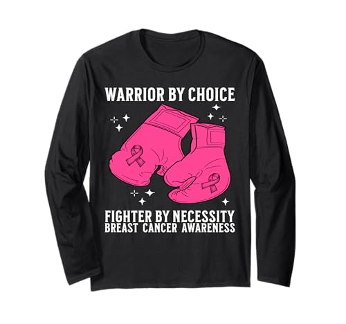 Breast Cancer Shirts for Women Breast Cancer Warrior Gifts Langarmshirt von Flo Design Breast Cancer Awareness Outfits