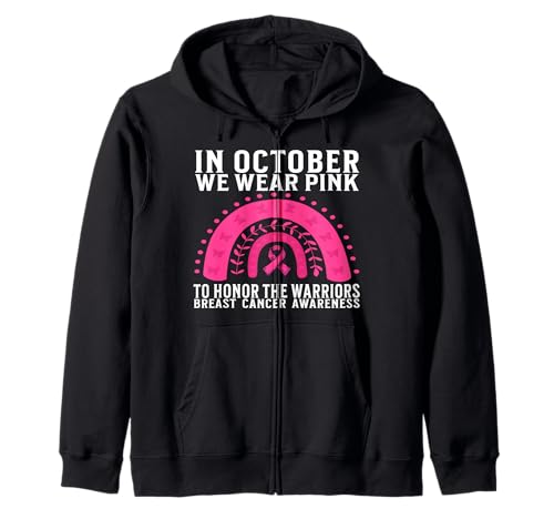 Breast Cancer Support Gifts Breast Cancer Awareness Women Kapuzenjacke von Flo Design Breast Cancer Awareness Outfits