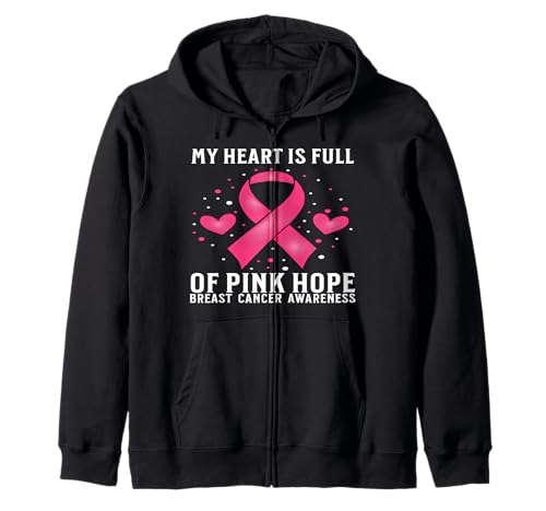 Breast Cancer Support Gifts Breast Cancer Awareness Women Kapuzenjacke von Flo Design Breast Cancer Awareness Outfits