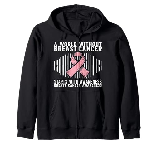 Breast Cancer Support Gifts Breast Cancer Awareness Women Kapuzenjacke von Flo Design Breast Cancer Awareness Outfits