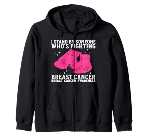 Breast Cancer Support Gifts Breast Cancer Awareness Women Kapuzenjacke von Flo Design Breast Cancer Awareness Outfits