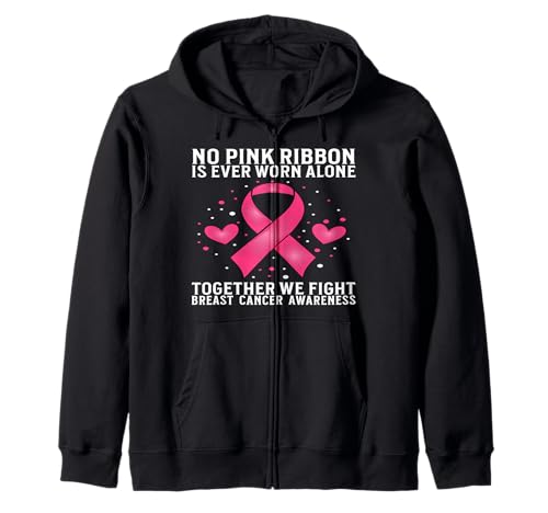 Breast Cancer Support Gifts Breast Cancer Awareness Women Kapuzenjacke von Flo Design Breast Cancer Awareness Outfits