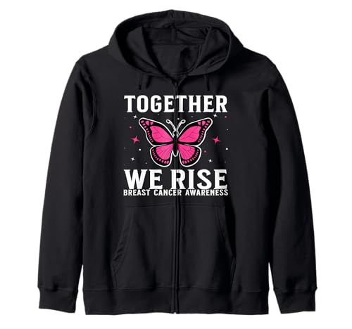 Breast Cancer Support Gifts Breast Cancer Awareness Women Kapuzenjacke von Flo Design Breast Cancer Awareness Outfits