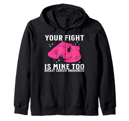 Breast Cancer Support Gifts Breast Cancer Awareness Women Kapuzenjacke von Flo Design Breast Cancer Awareness Outfits