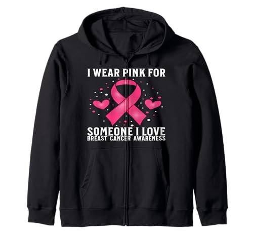 Breast Cancer Support Gifts Breast Cancer Awareness Women Kapuzenjacke von Flo Design Breast Cancer Awareness Outfits